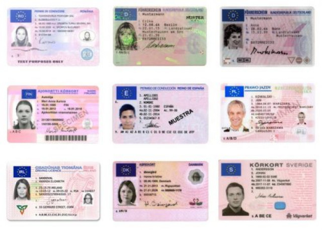 Cumpărați permis de conducere UE, Română