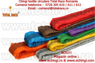 Chingi textile de ridicare pentru ridicat europaleti Total Race
