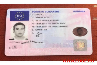 Cumpărați permis de conducere UE, Română